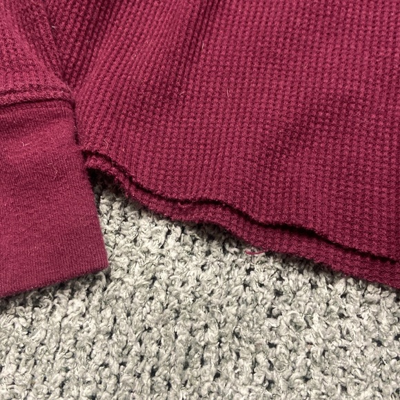 PINK Thermal Cropped Long Sleeve - Picture 2 of 4